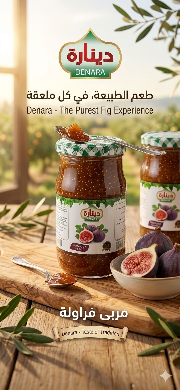 Dennara JAM - figs  350 GM 12 pcs per ctn