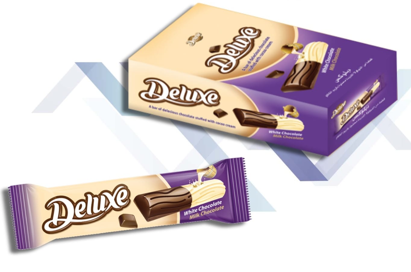Chocolate Delux 2 halfs